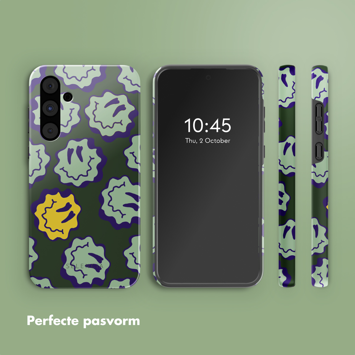 SELENCIA Vivid Tough coque compatible avec Samsung Galaxy A55 (5G) Étui de Téléphone voor Samsung Samsung Galaxy A55 (5G) Multicolore