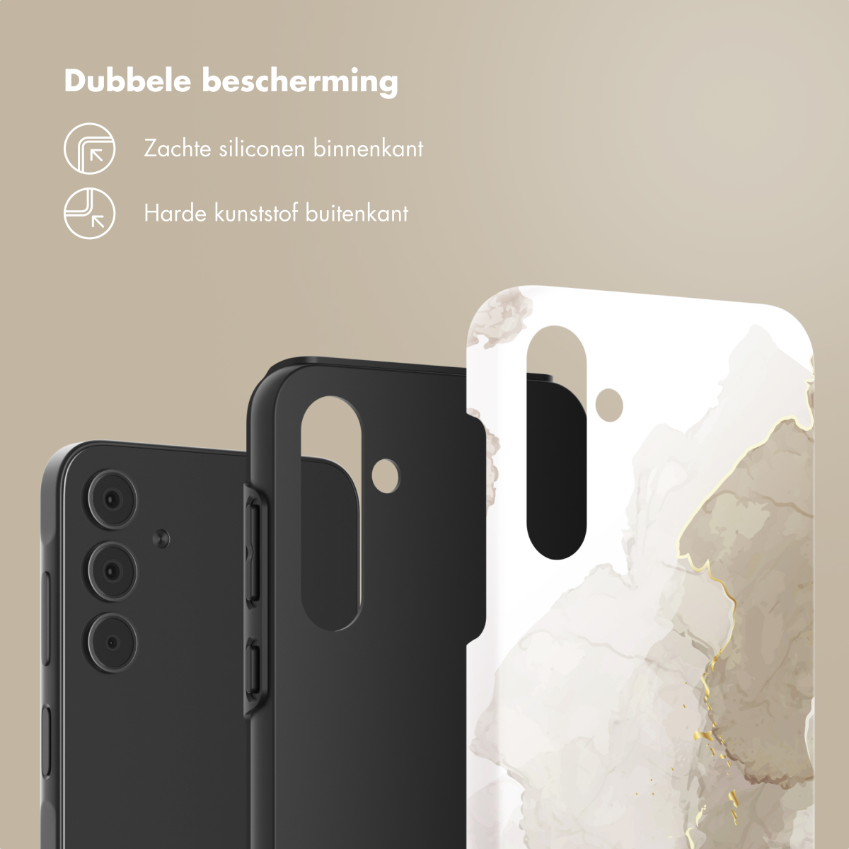 SELENCIA Vivid Tough coque compatible avec Samsung Galaxy A55 (5G) Étui de Téléphone voor Samsung Samsung Galaxy A55 (5G) Multicolore