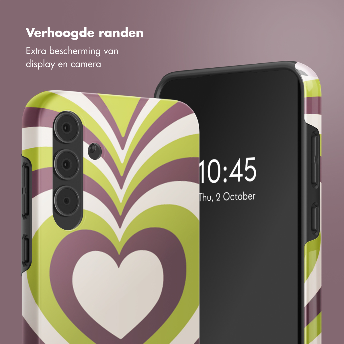 SELENCIA Vivid Backcover - Geschikt voor Samsung Galaxy A55 - Telefoonhoesje voor Samsung Samsung Galaxy A55 (5G) Meerkleurig