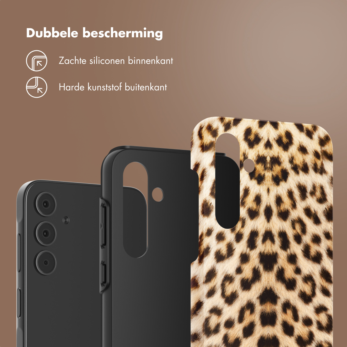 SELENCIA Vivid Backcover Cover per Samsung Samsung Galaxy A55 (5G), Multicolore