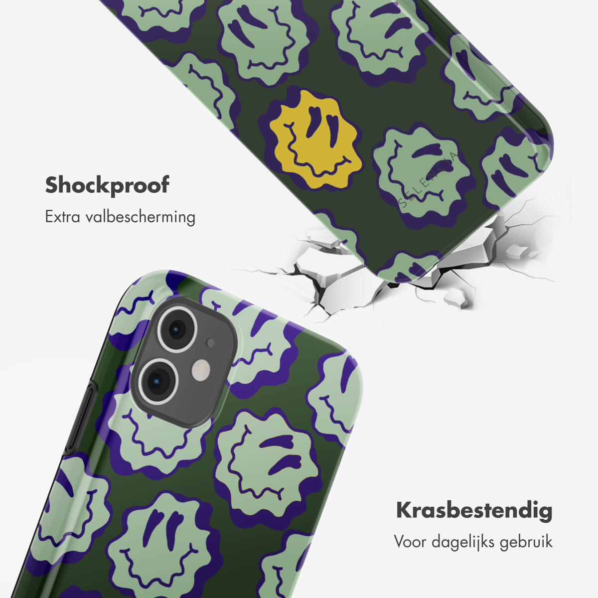 SELENCIA Vivid Backcover adatta per Apple iPhone 11 Cover per iPhone 11, Multicolore