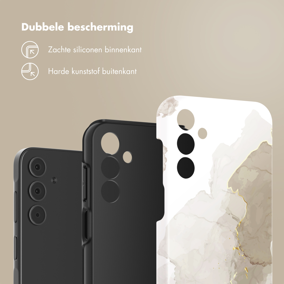 SELENCIA Vivid Backcover - Geschikt voor Samsung Galaxy A15 (5G/4G) - Telefoonhoesje voor Samsung Samsung Galaxy A15 (4G)/Samsung Galaxy A15 (5G) Meerkleurig