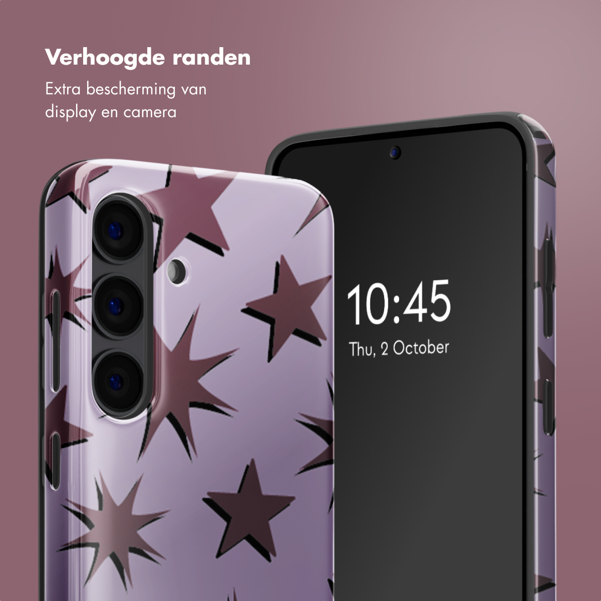 SELENCIA Vivid Backcover - Geschikt voor Samsung Galaxy S24 - Telefoonhoesje voor Samsung Samsung Galaxy S24 Meerkleurig