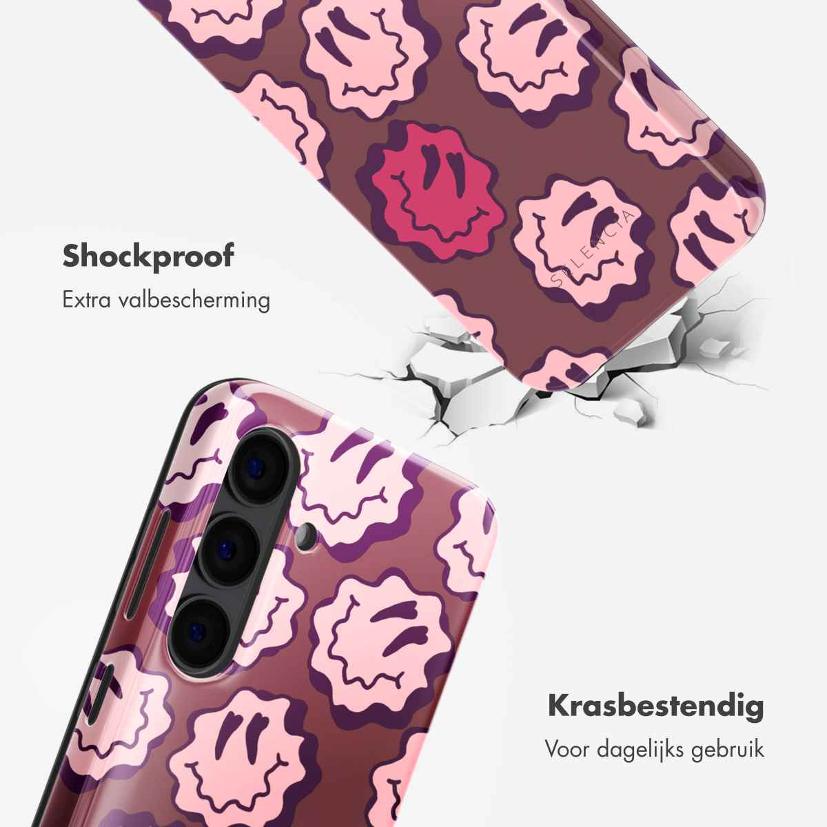 SELENCIA Vivid Tough coque compatible avec Samsung Galaxy S24 Étui de Téléphone voor Samsung Samsung Galaxy S24 Multicolore