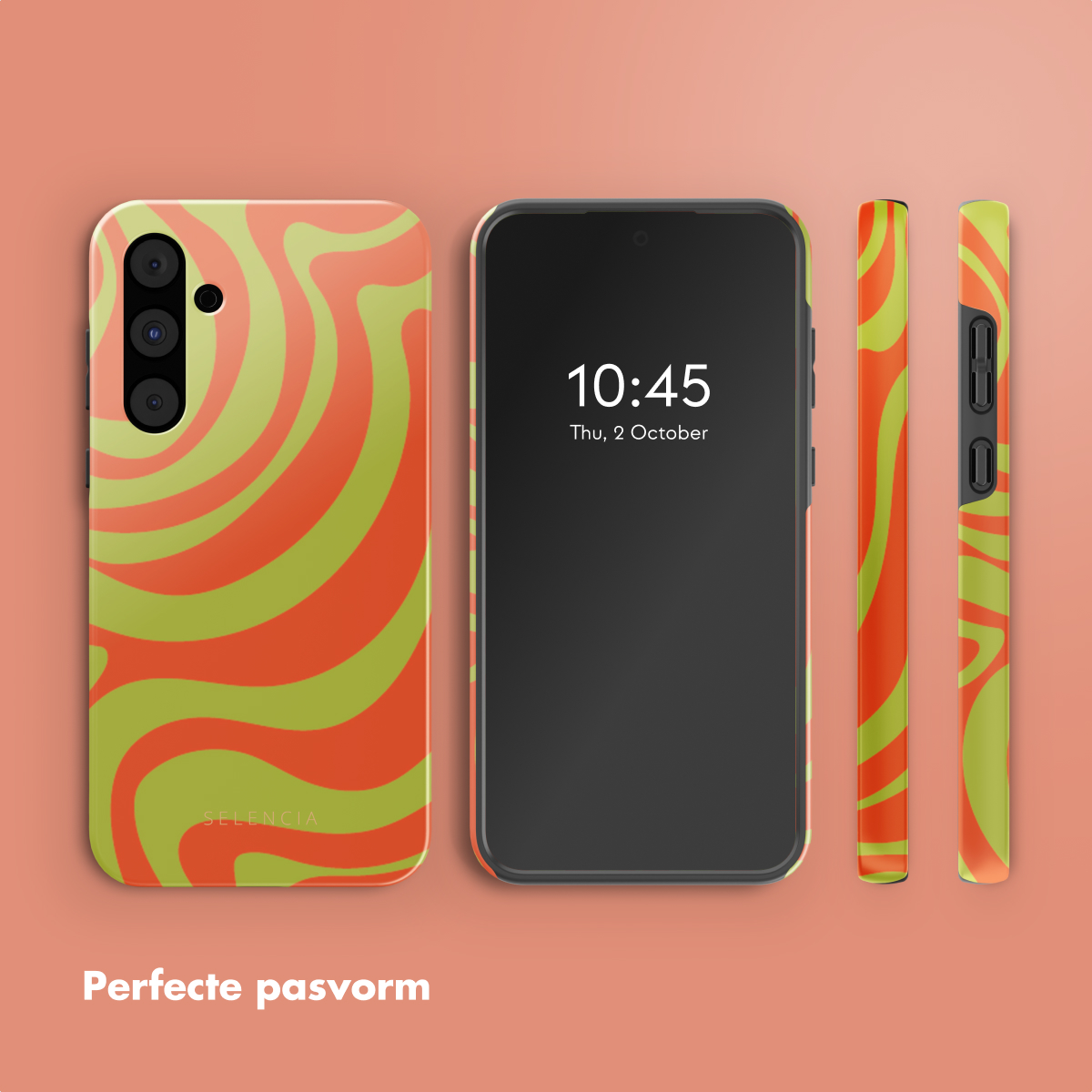 SELENCIA Vivid Backcover Cover per Samsung Samsung Galaxy A55 (5G), Multicolore