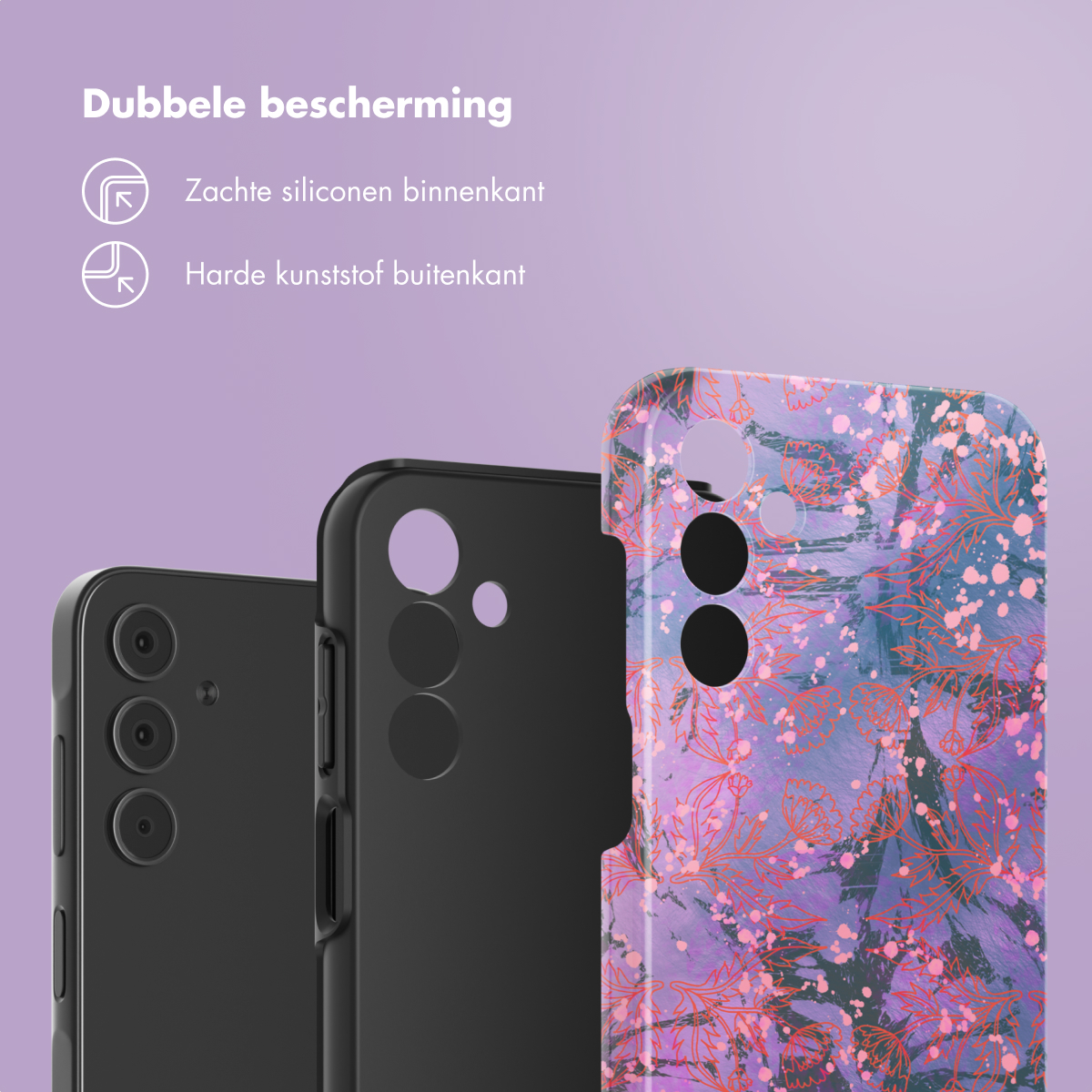SELENCIA Vivid Tough coque compatible avec Samsung Galaxy A15 (4G)/Samsung Galaxy A15 (5G) Étui de Téléphone voor Samsung Samsung Galaxy A15 (4G)/Samsung Galaxy A15 (5G) Multicolore