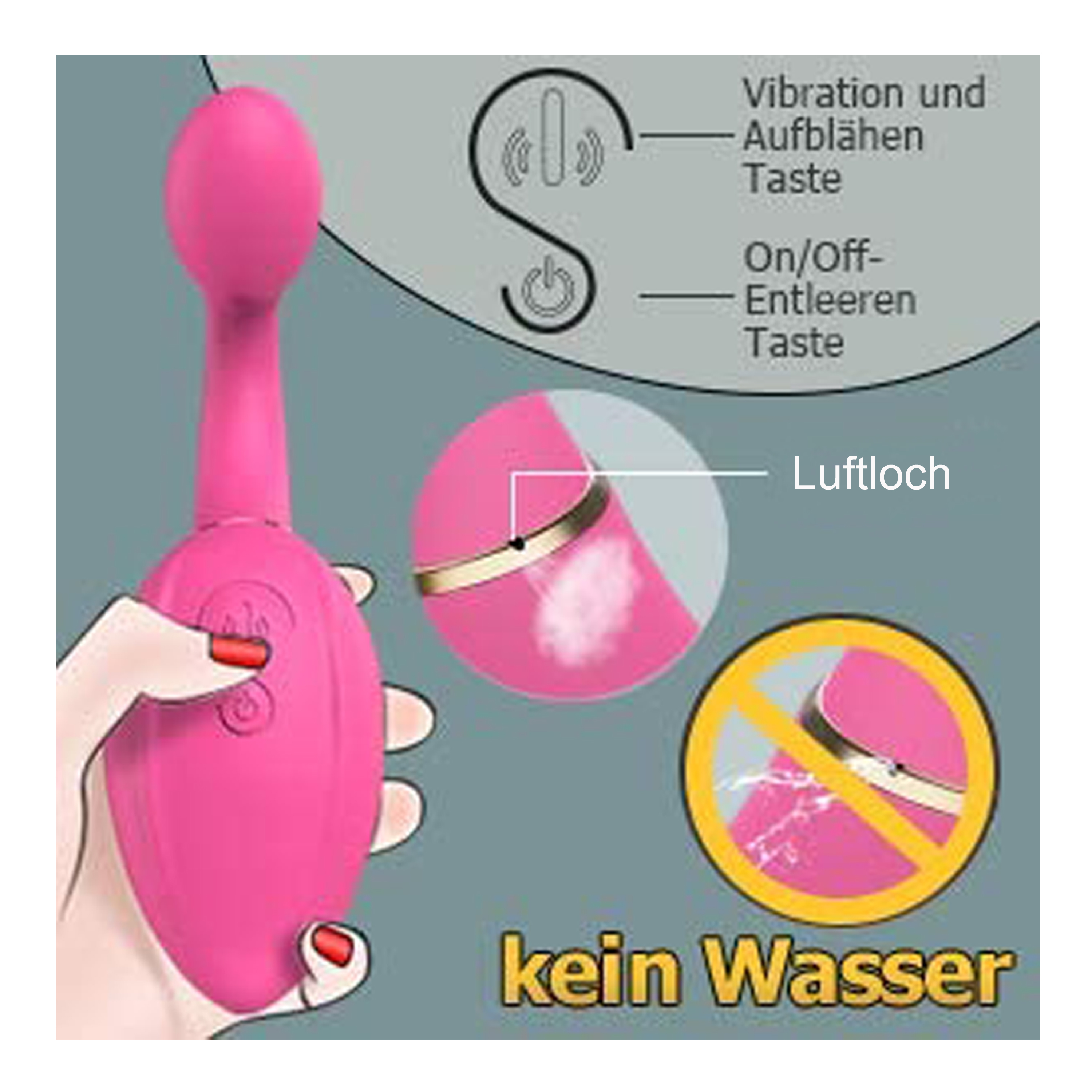 EROTIAMO Vagin+plus Vaginal Trainer Vibrator