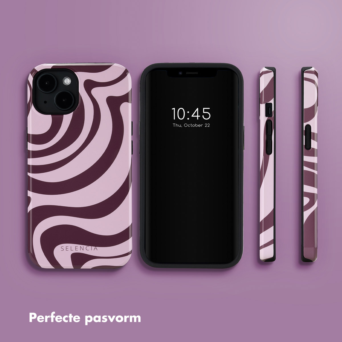 SELENCIA Vivid Backcover met MagSafe - Geschikt voor Apple iPhone 14 - Telefoonhoesje voor Apple iPhone 14 Meerkleurig