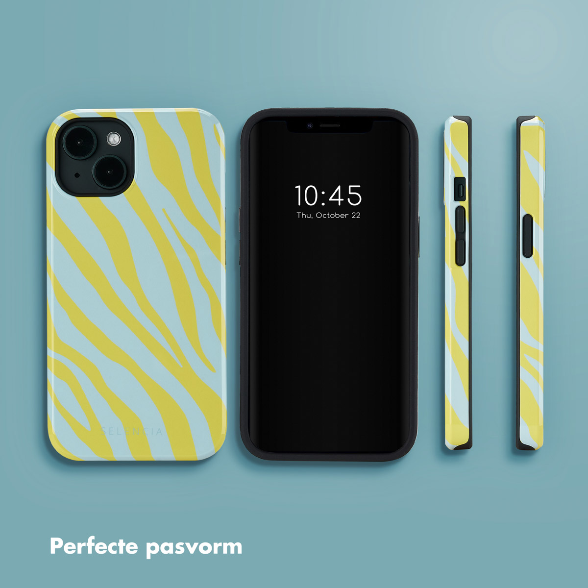 SELENCIA Vivid Backcover met MagSafe - Geschikt voor Apple iPhone 14 - Telefoonhoesje voor Apple iPhone 14 Meerkleurig