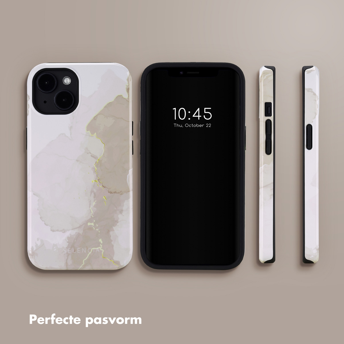 SELENCIA Vivid Backcover met MagSafe - Geschikt voor Apple iPhone 14 - Telefoonhoesje voor Apple iPhone 14 Meerkleurig