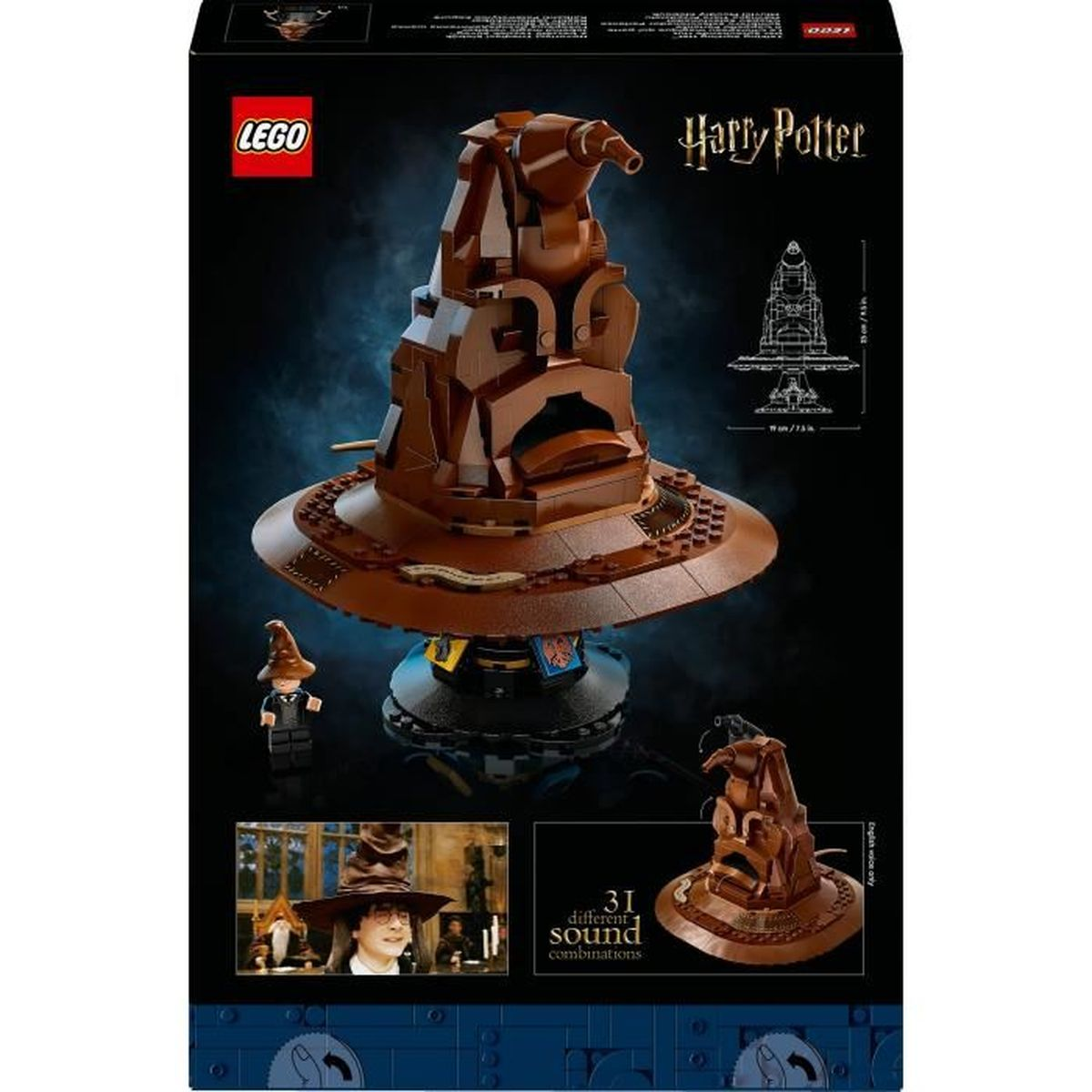 Klocki LEGO Talking Sorting Hat Wielobarwny