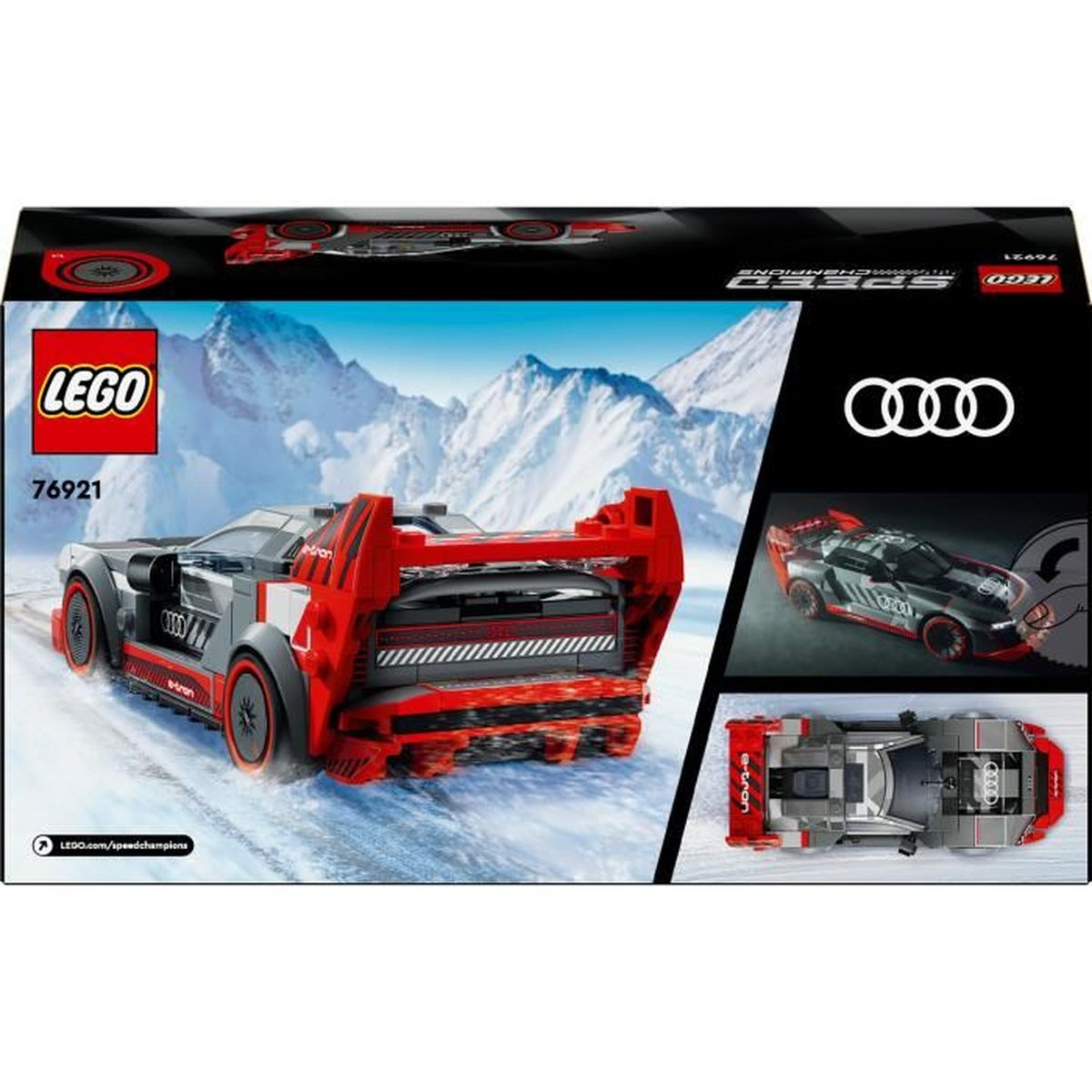Klocki LEGO Speed Champions 76921 Audi S1 E-tron Quattro Wielobarwny