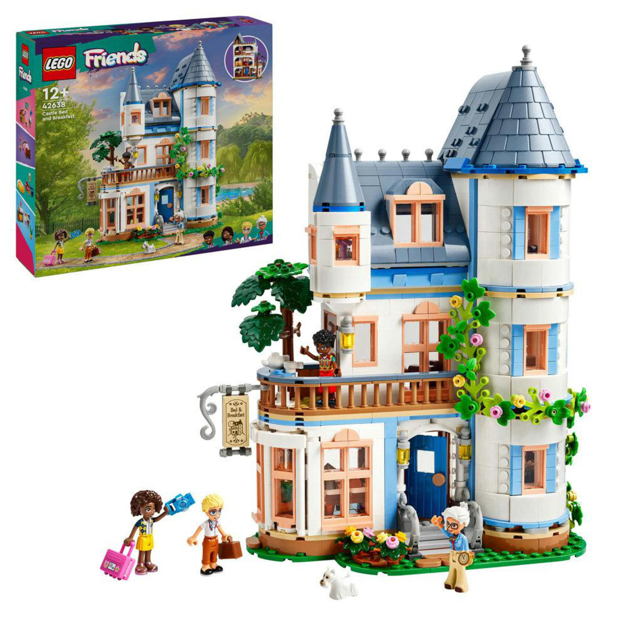 COSTRUZIONI LEGO 42638 Friends Bed And Breakfast Al Castello