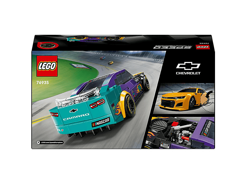 LEGO Speed Champions NASCAR Next Gen Chevrolet Camaro ZL1 76935