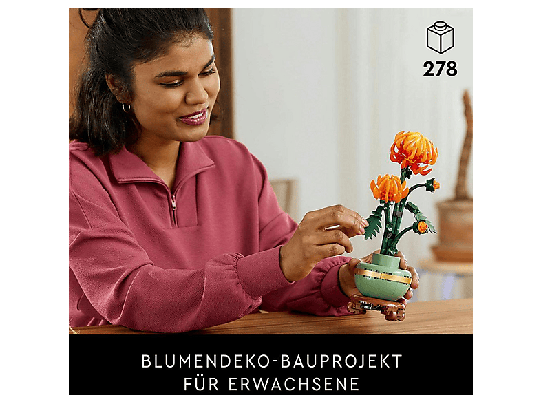 LEGO Icons Botanicals Krizantem 10368 Fiyat & Özellik | MediaMarkt