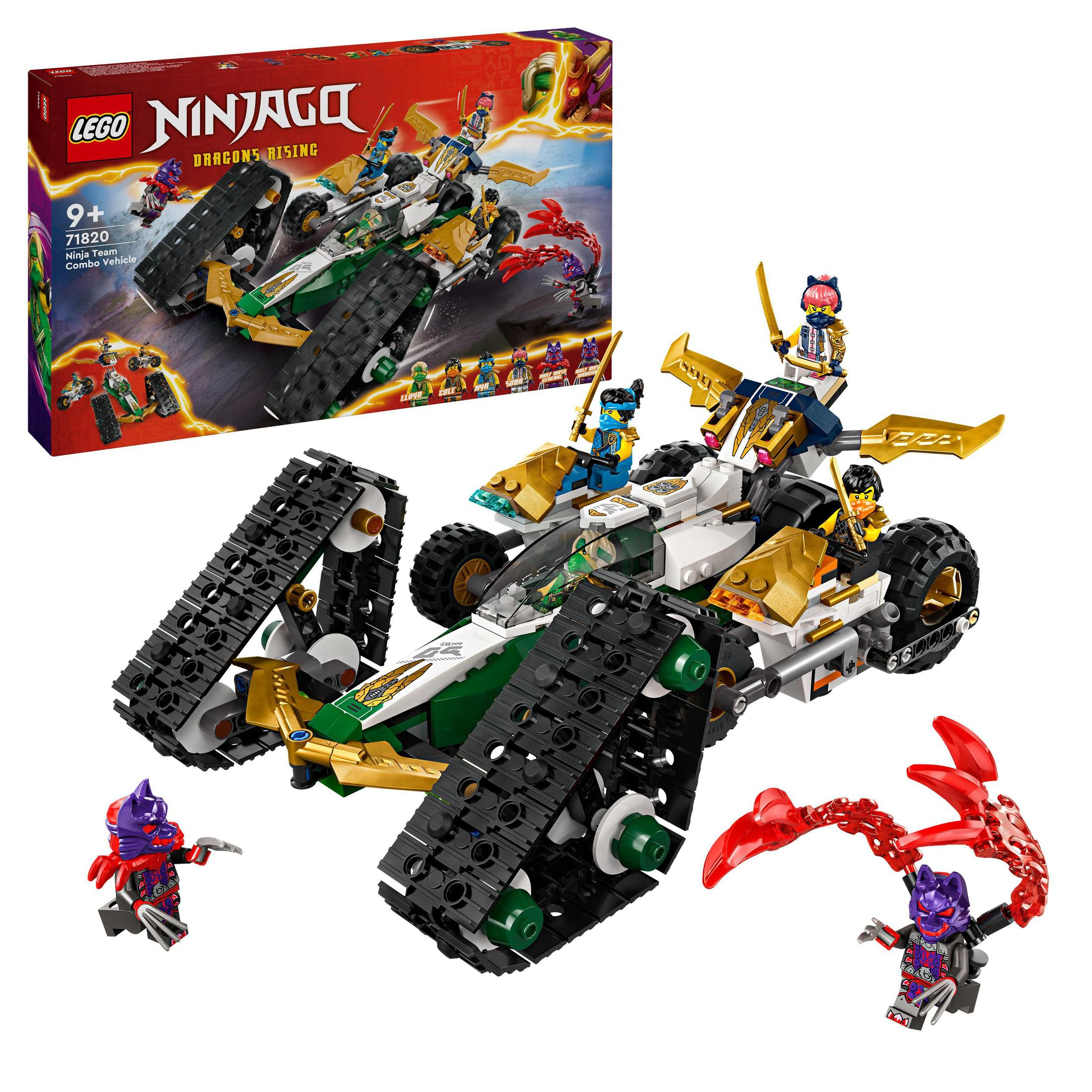 LEGO Ninjago Ninja Ekibi Kombo Araç 71820