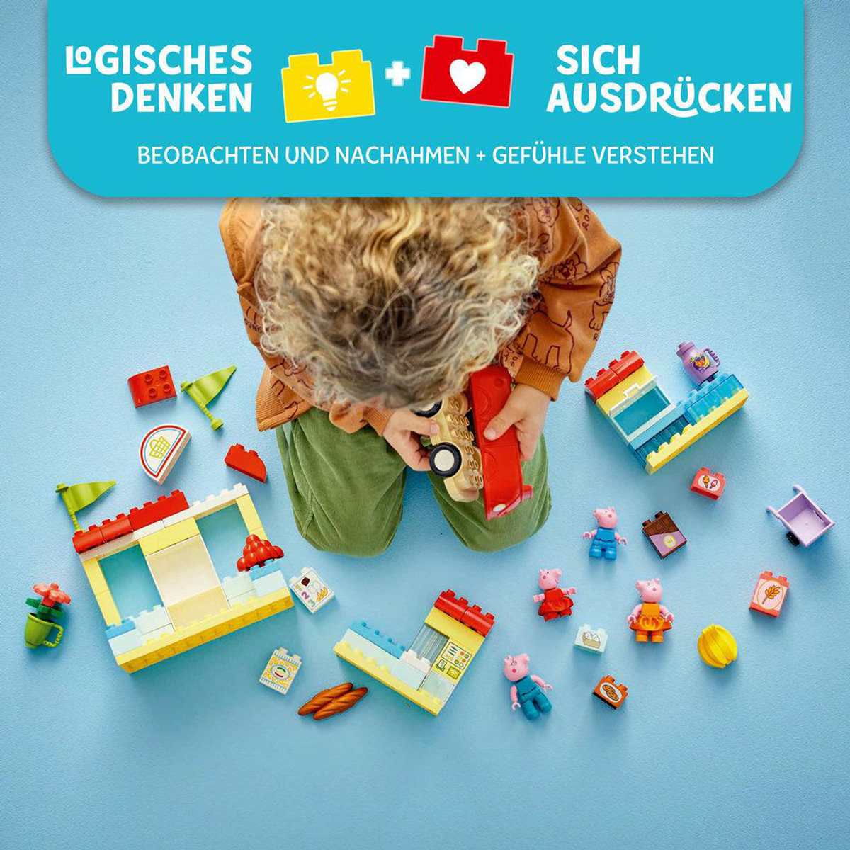 Klocki LEGO Peppa Pig Supermarket Wielobarwny