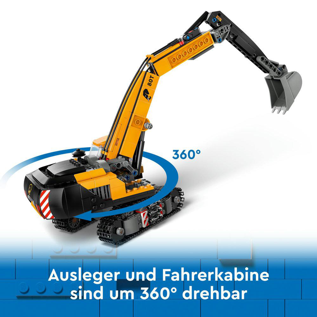 LEGO 60420 RAUPENBAGGER Spielbausteine
