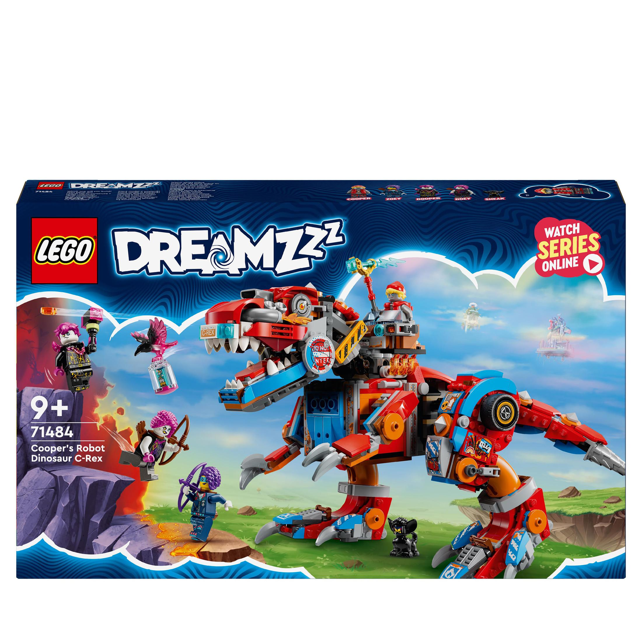 LEGO Dreamzzz Cooper'ın Robot Dinozoru C-Rex 71484