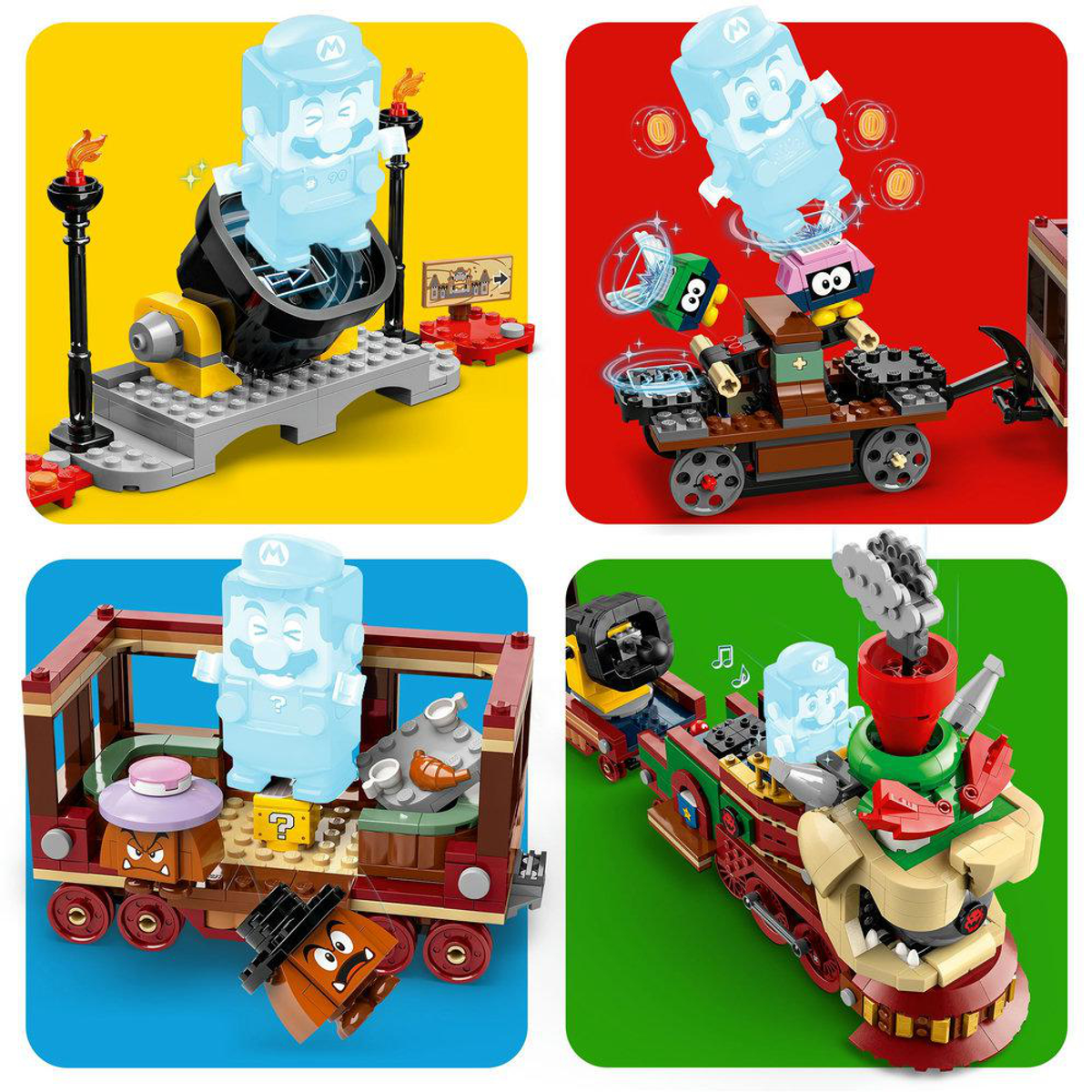 LEGO Super Mario 71437 De Bowser Exprestrein LEGO-bouwset Veelkleurig