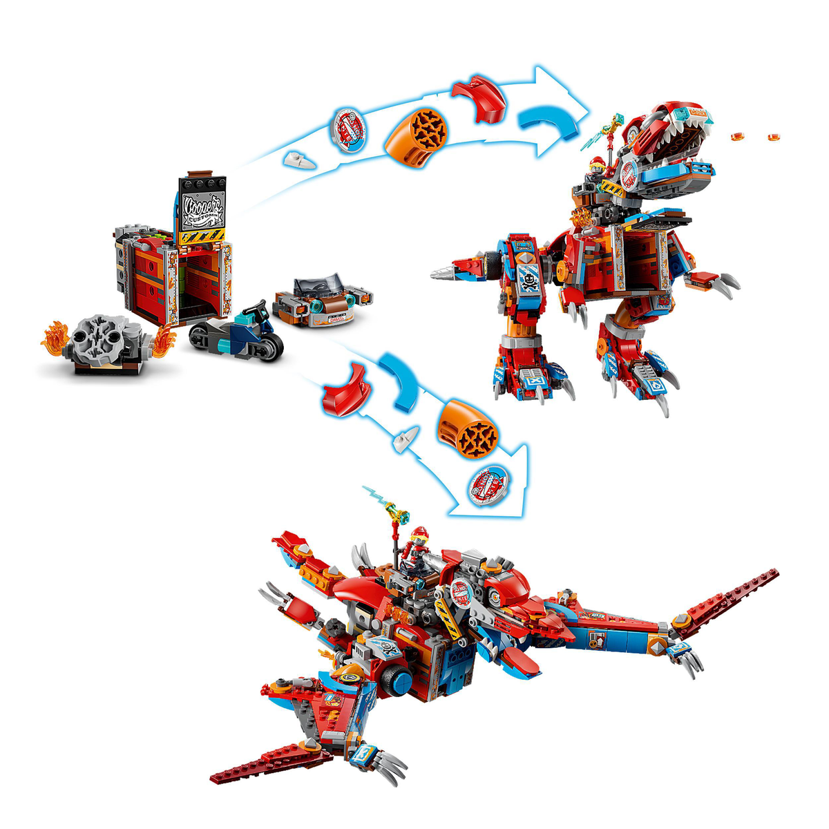 LEGO Dreamzzz Cooper'ın Robot Dinozoru C-Rex 71484