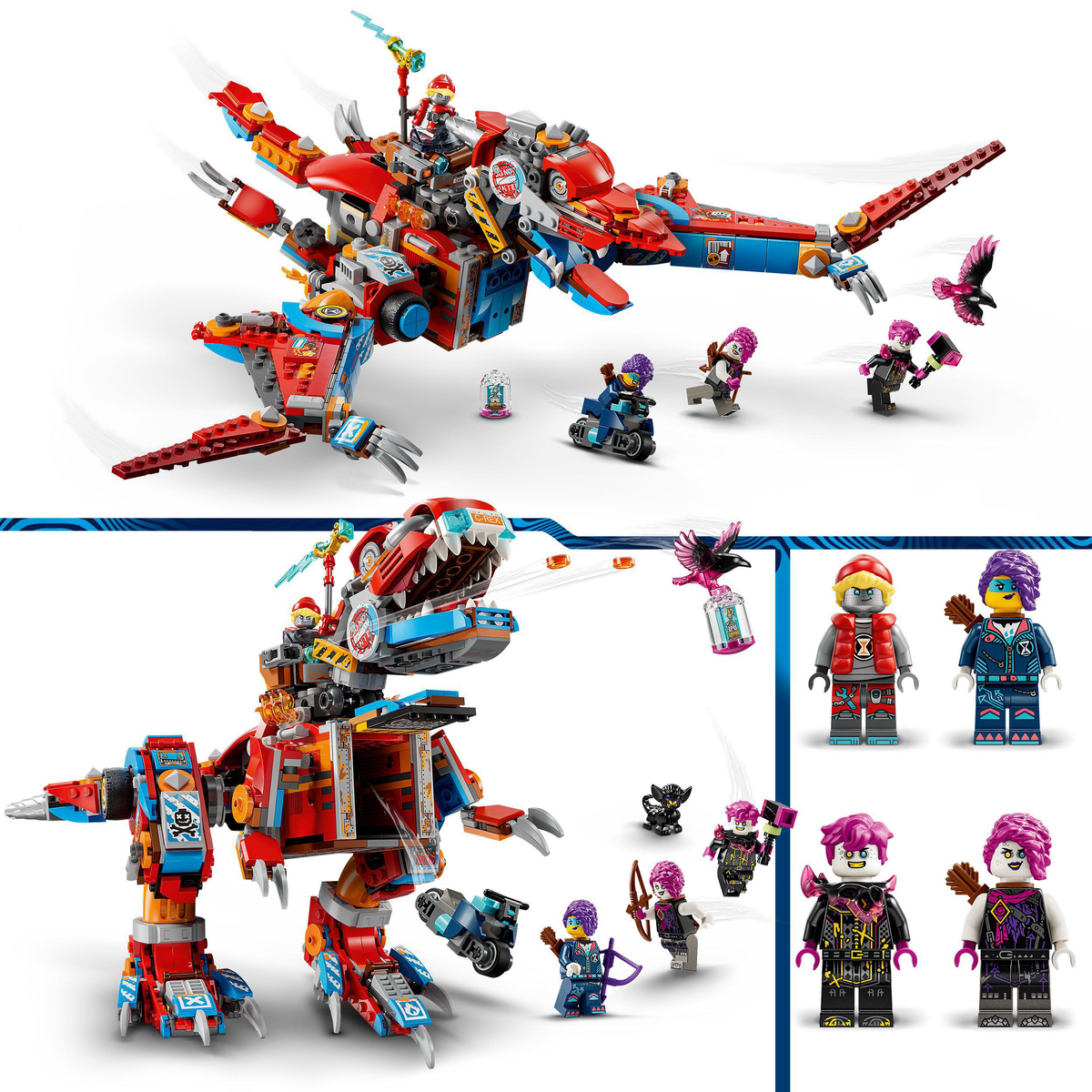 LEGO Dreamzzz Cooper'ın Robot Dinozoru C-Rex 71484