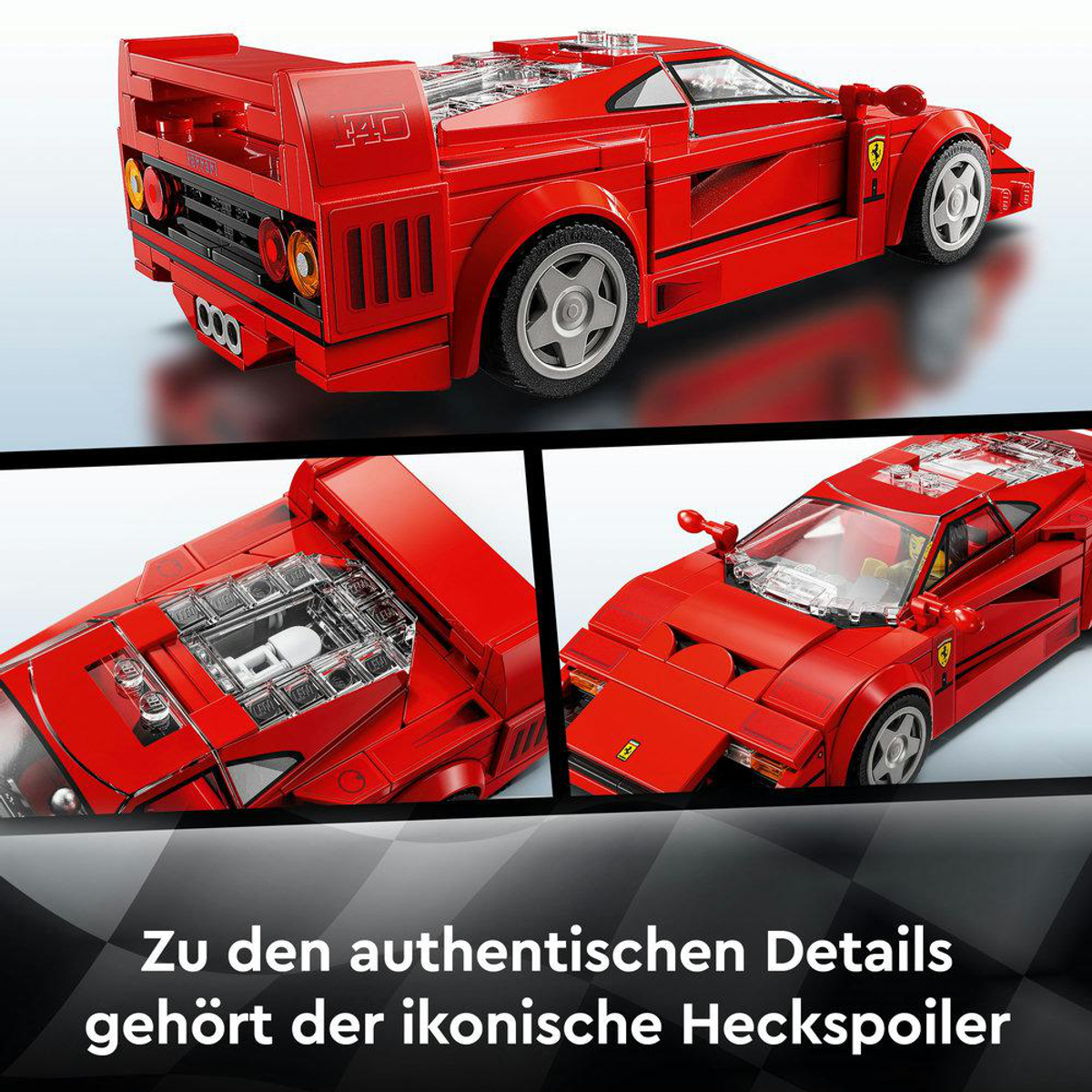 Klocki LEGO Speed Champions 76934 Supersamochód Ferrari Wielobarwny