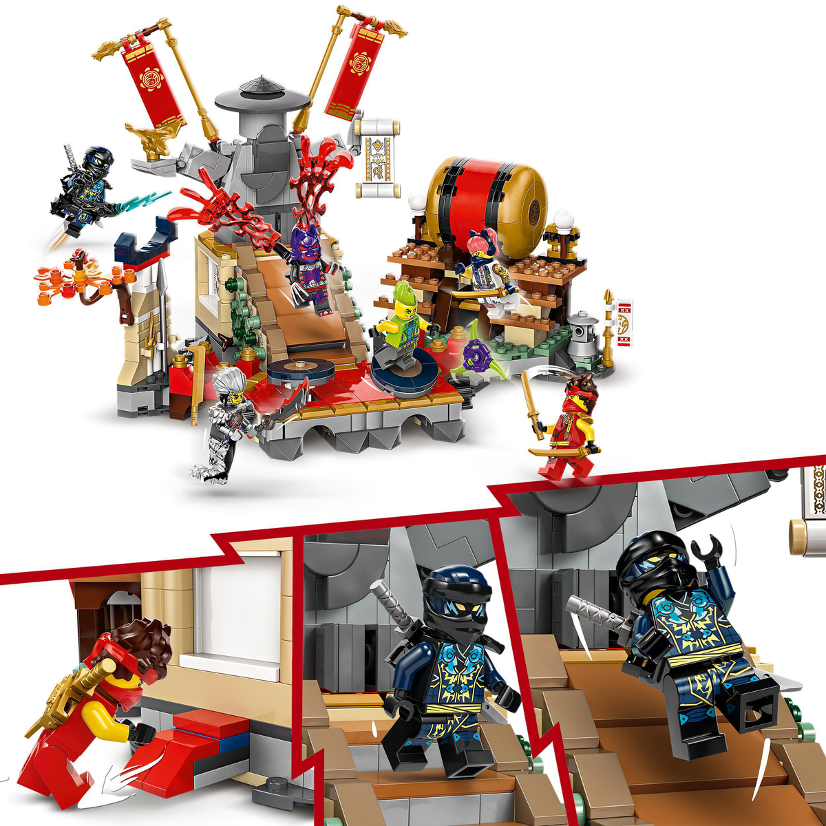 LEGO 71818 TURNIER-ARENA Spielbausteine