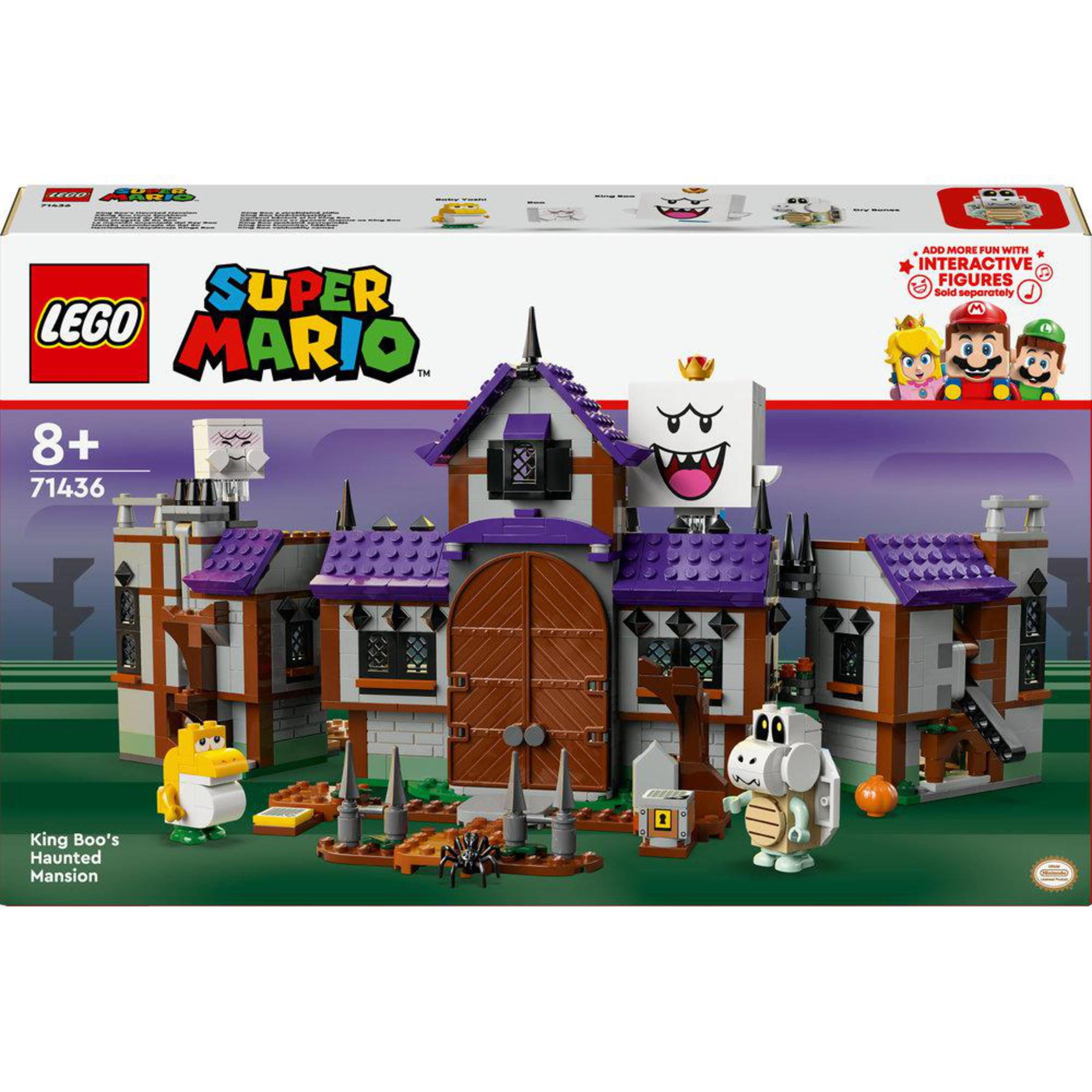 Lego Super Mario seti, perili bir malikane ve karakterlerle.