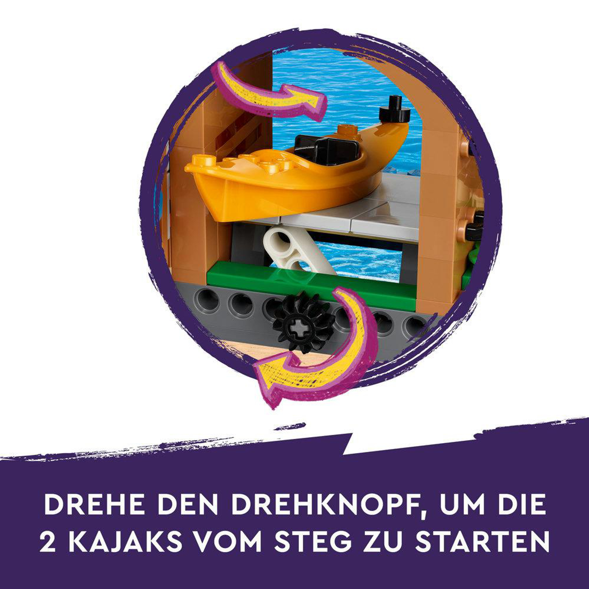 Klocki LEGO Adventure Camp Water Sports Wielobarwny