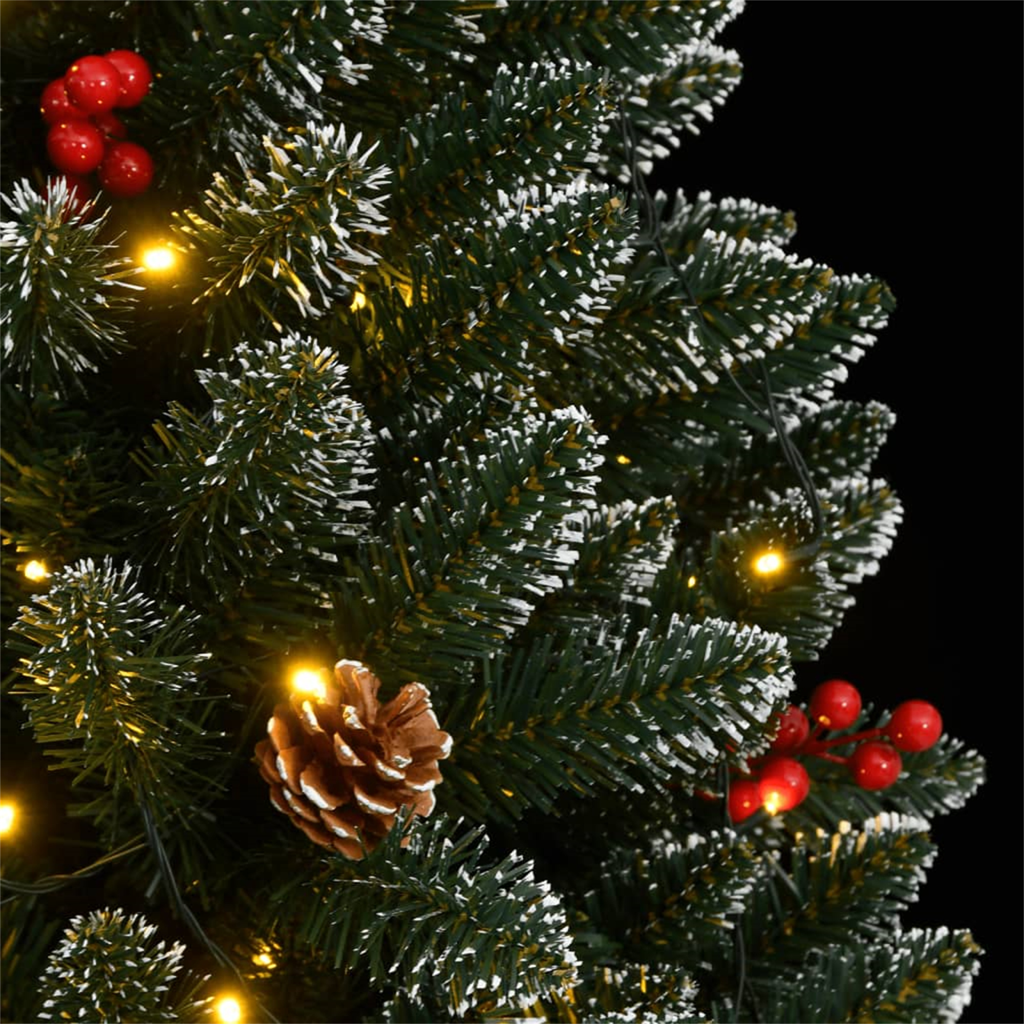 150 Cm Knstlicher Weihnachtsbaum Aigostar 150cm Knstlicher Weihnachtsbaum  Mit 200 LED Warmwei - 13m Lichtkette, 8 Modi, Metallstnder