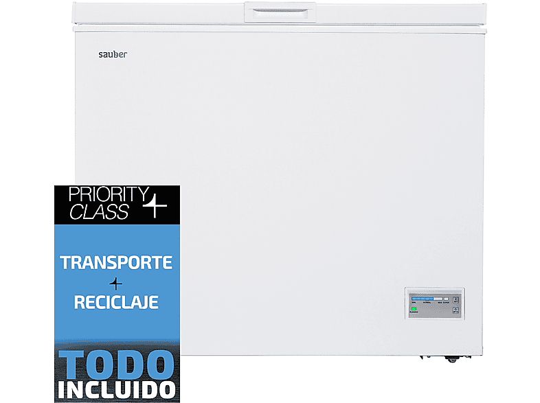 Congelador horizontal - SAUBER SERIE 5-CH25124WH