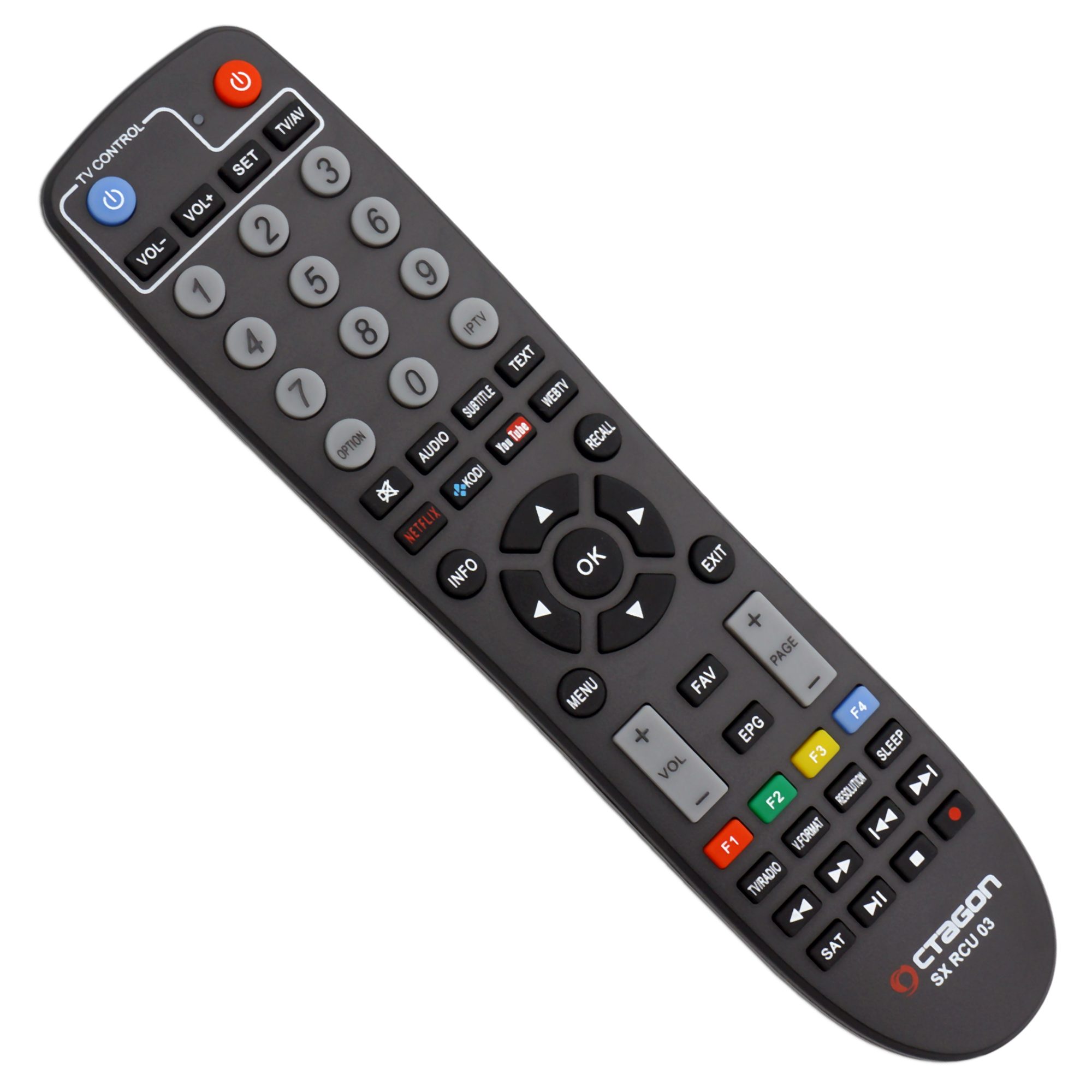 Telecomando Per Octagon SX RCU 05 SX988 SX88, SX89, SX888, SX889 - Foto 4