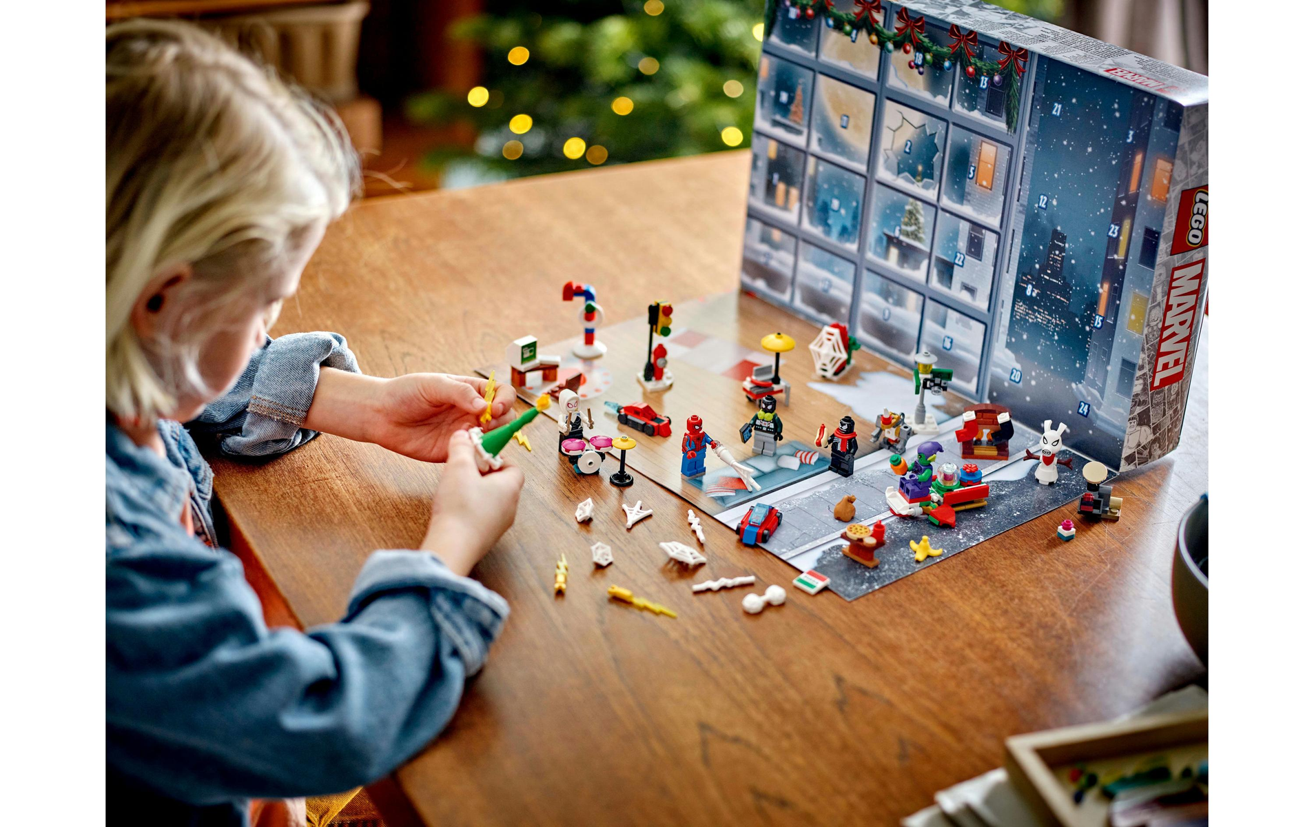 LEGO 76293 SPIDER-MAN ADVENTSKALENDER 2024 Bauspielzeuge