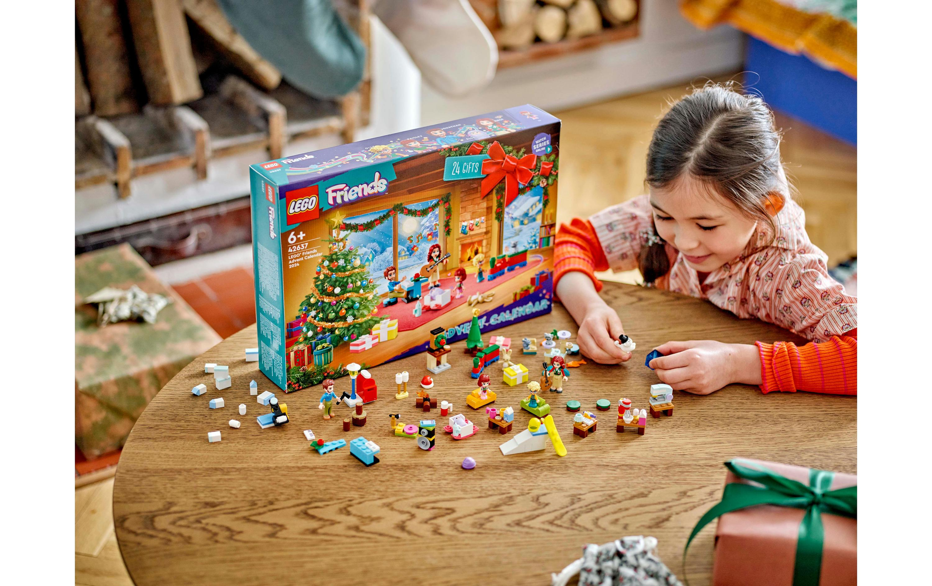Juego de construcción - LEGO Friends Calendário do Advento de 2024 - 42637, edad recomendada: 6 año(s), 272 piezas