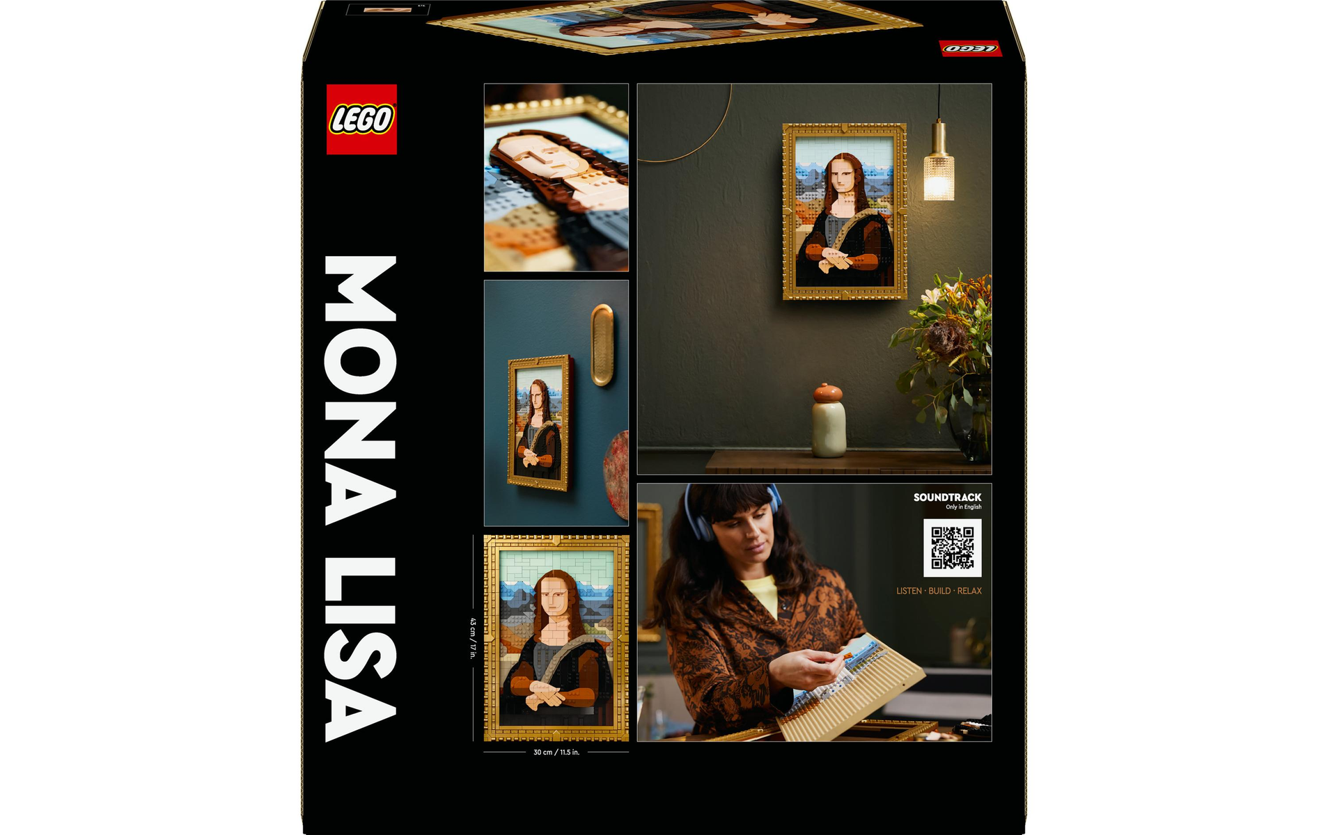 Klocki LEGO ART Mona Lisa Wielobarwny