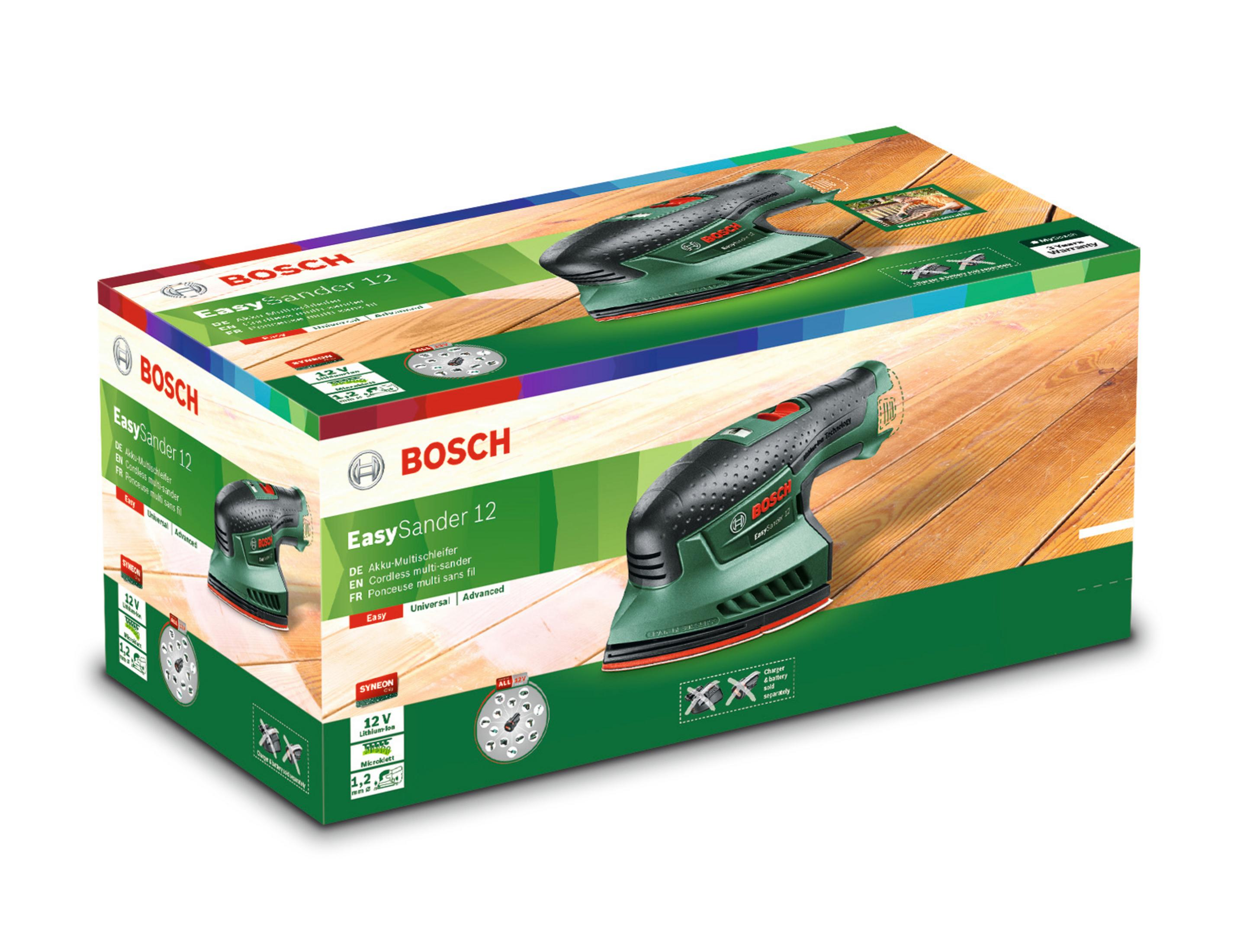 BOSCH 060397690B MULTISCHLEIFER EASYSANDER 12, OHNE AKKU Akku