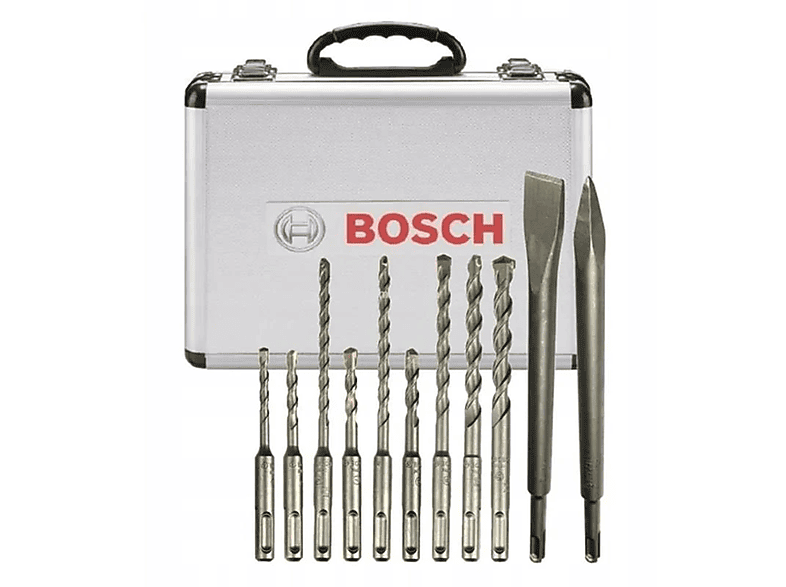 BOSCH PROFESSIONAL SDS-Plus 11 Parça Çantalı Uç ve Keski Seti