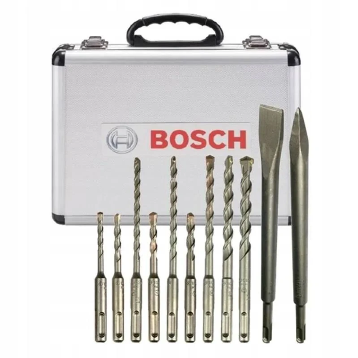 BOSCH PROFESSIONAL SDS-Plus 11 Parça Çantalı Uç ve Keski Seti