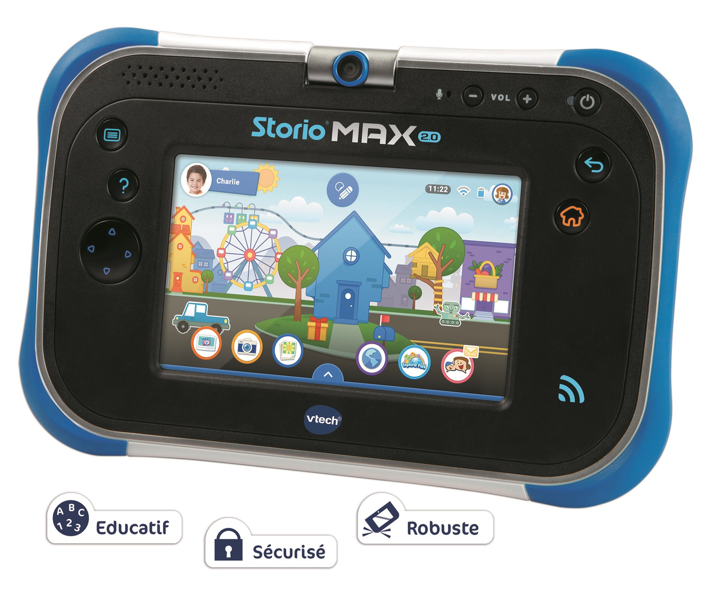 VTECH Storio Max 2.0 5, 8 GB, Azul, 5 " HD, 8 GB RAM, Dual Core, Tablet Android