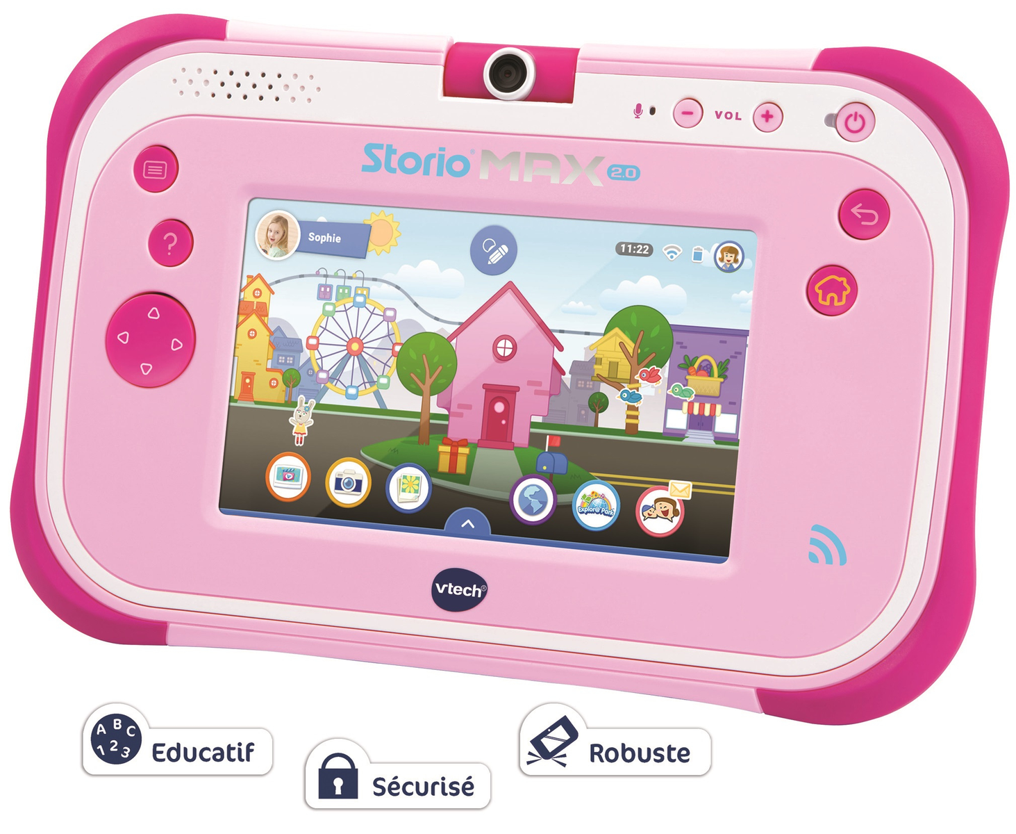 TABLET VTECH 80-108855, 2 GB, 5 ", Multicolore