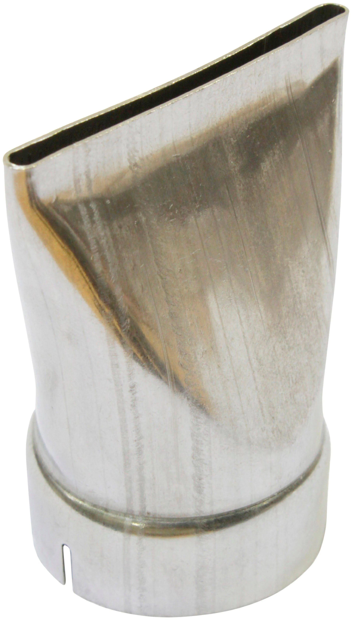 Dysza do opalarki ze stali nierdzewnej z kątowym, podłużnym otworem.