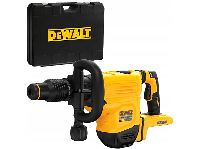 Martello Demolitore Senza Spazzole XR FLEXVOLT 54V 6kg - 10,5J SDS Max AVC - Solo Macchina Con Valigia
