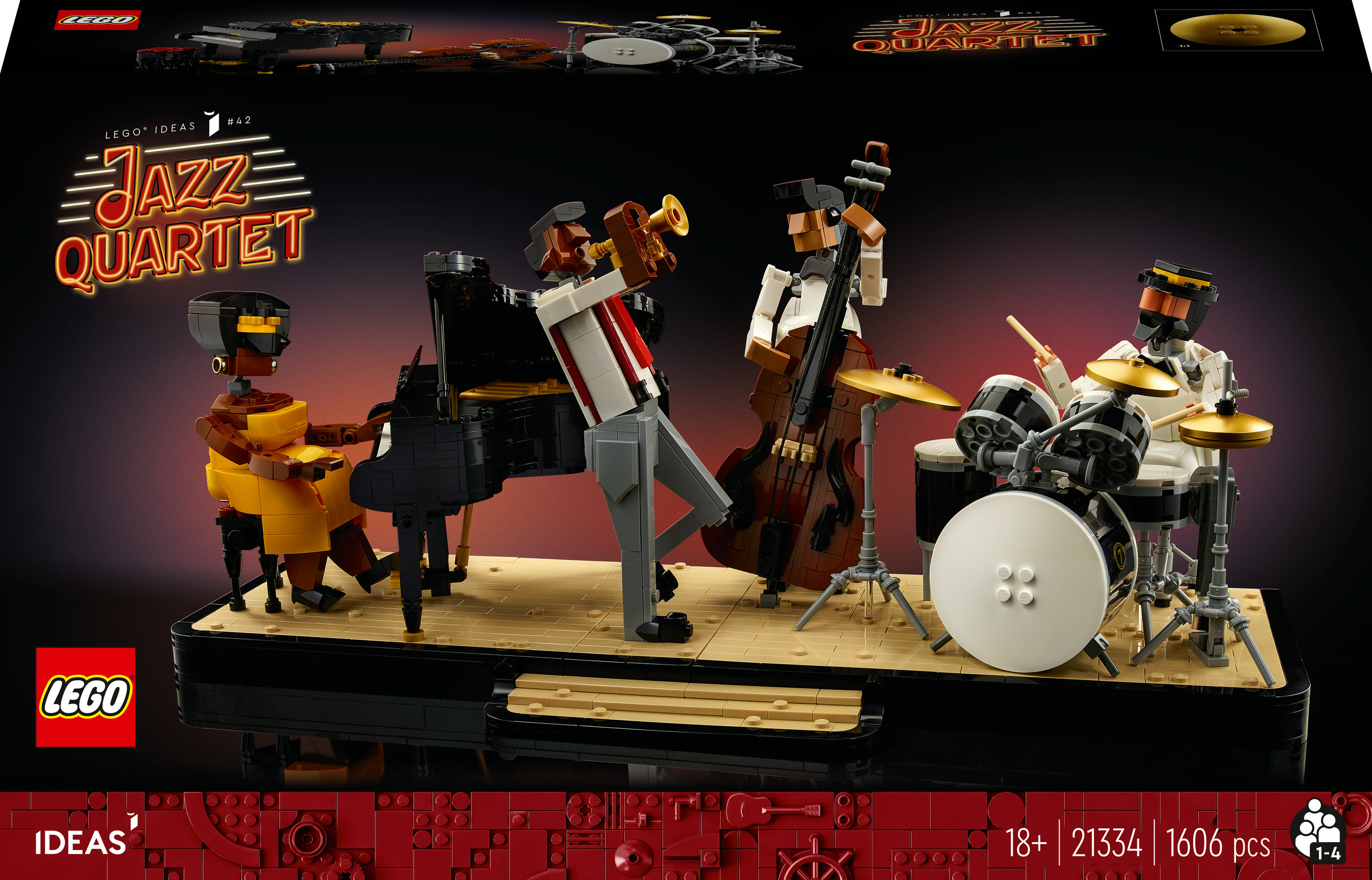 LEGO Ideas Caz Dörtlüsü 21334
