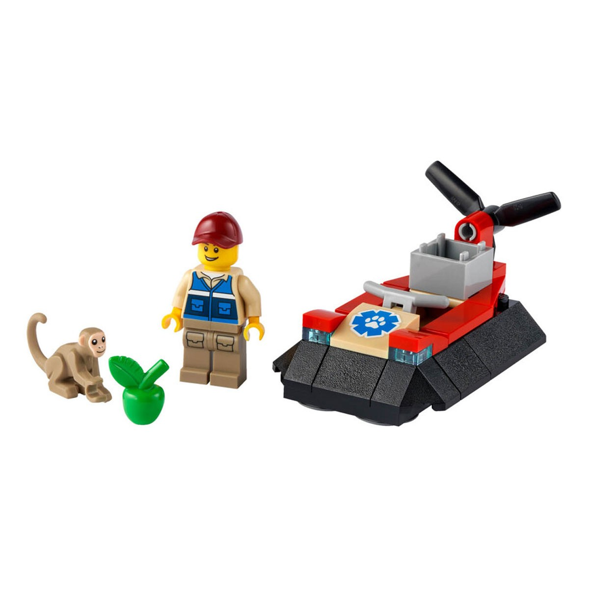 LEGO City Vahşi Hayvan Kurtarma Hoverkraftı 30570