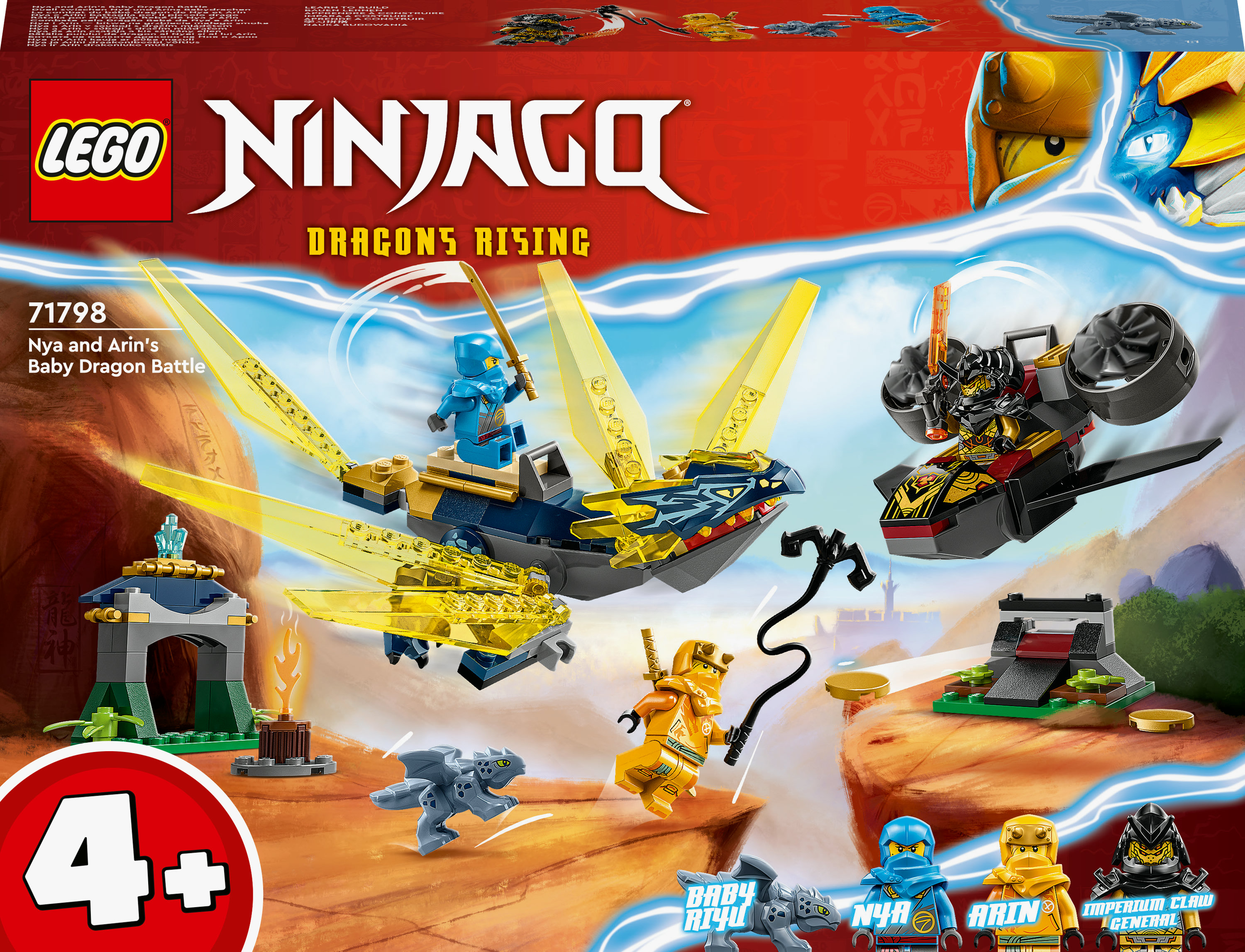 LEGO Ninjago Nya ve Arin'in Yavru Ejderha Savaşı 71798