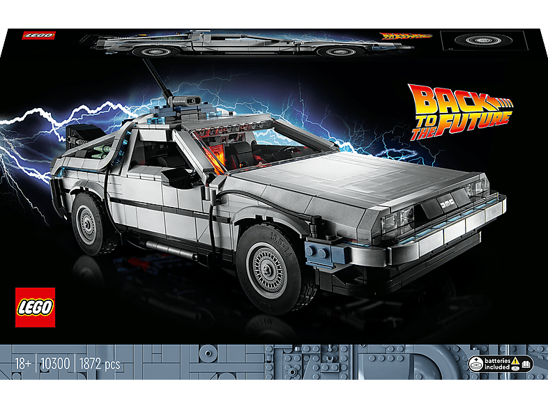COSTRUZIONI LEGO 10300 Creator | Macchina Del Tempo Ritorno Al Futuro ...