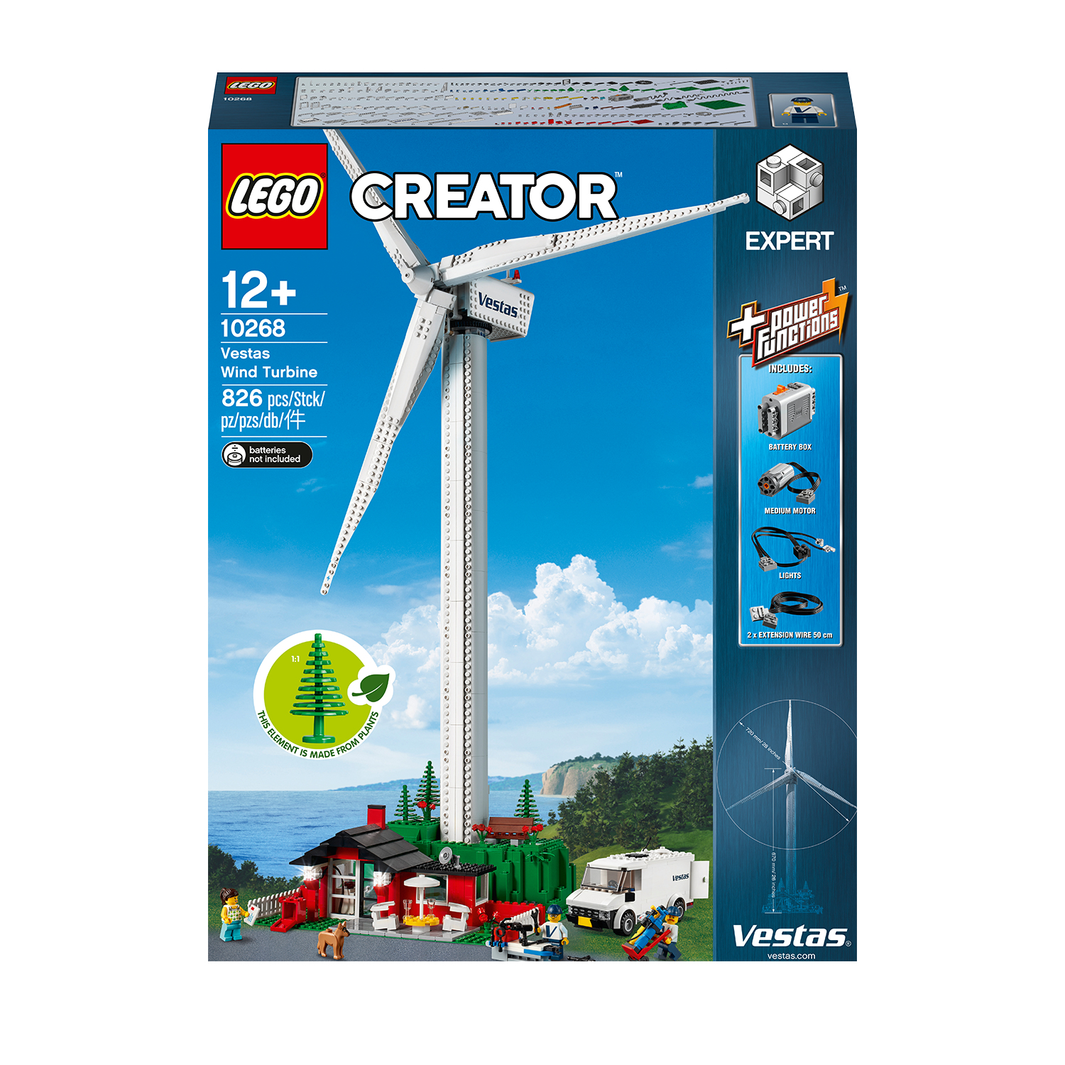 LEGO Creator Expert Vestas Rüzgar Türbünü 10268