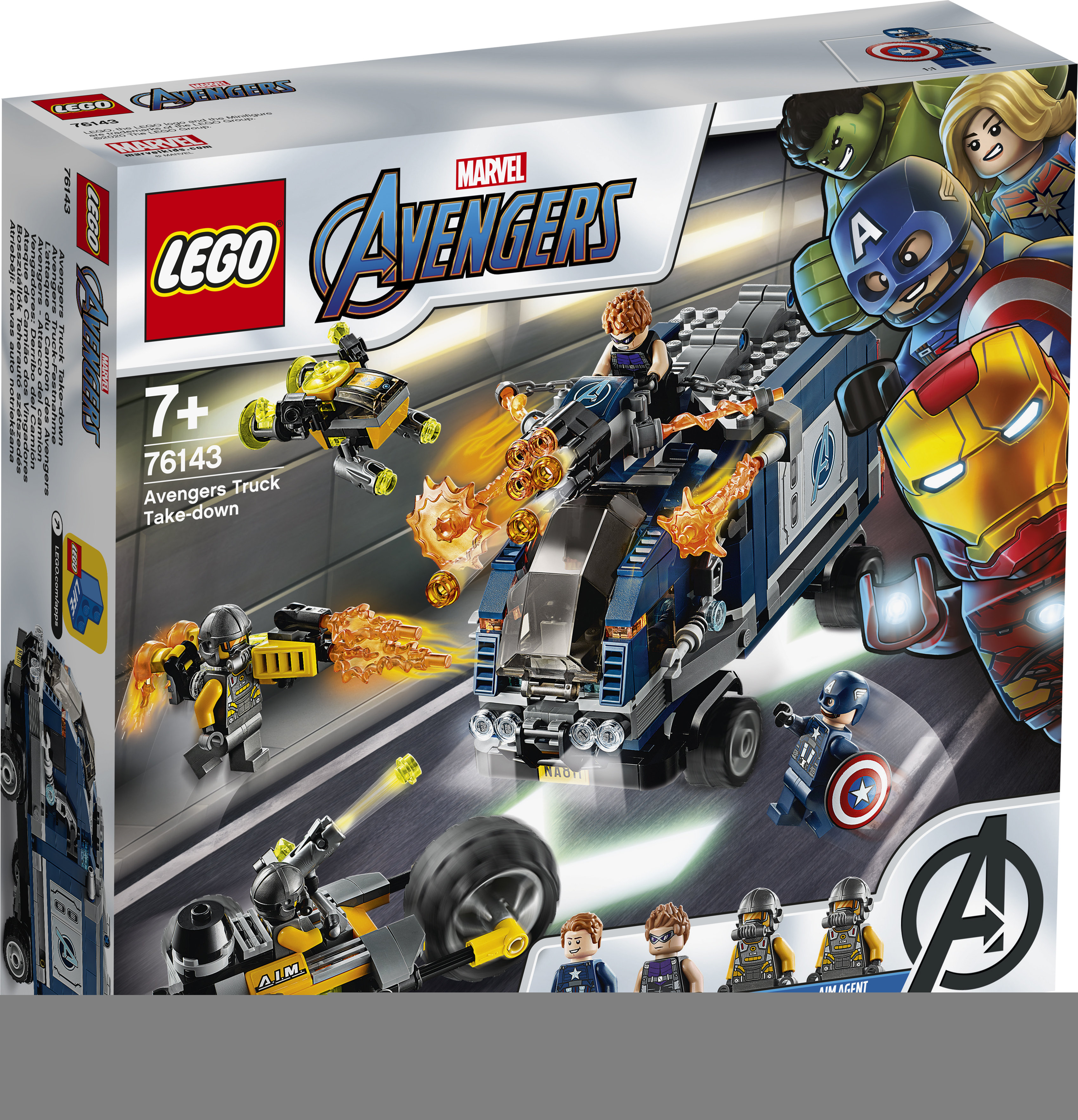 COSTRUZIONI LEGO 76143 Marvel Avengers Avengersattacco Del