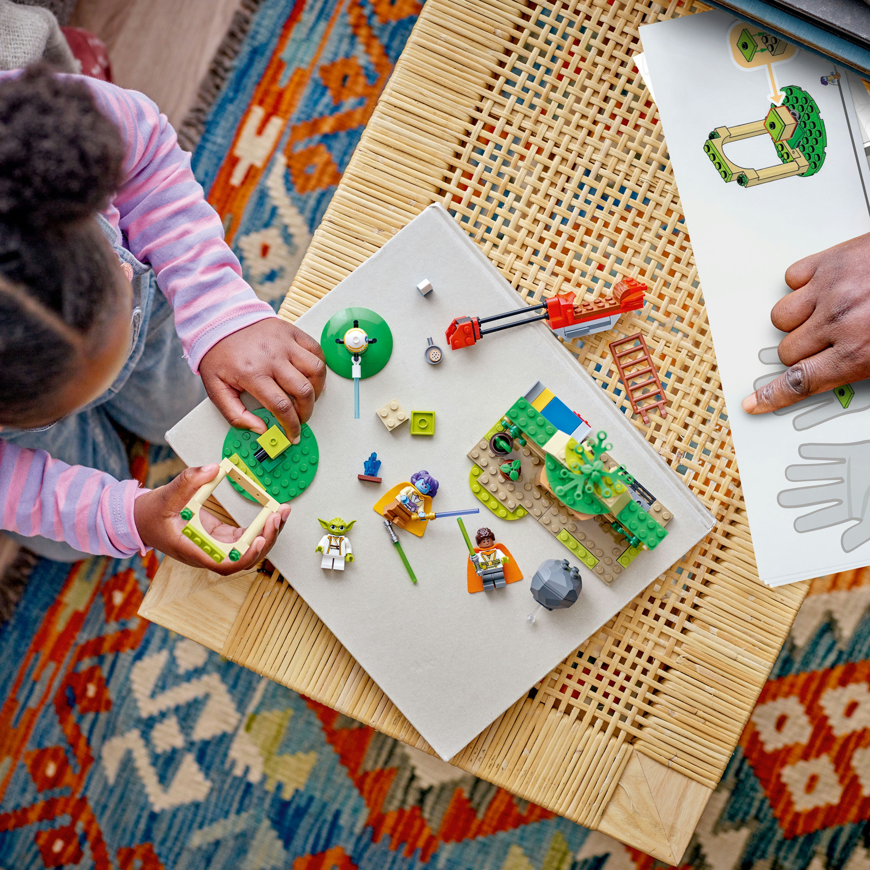 Klocki LEGO 75358 STAR WARS ŚWIĄTYNIA JEDI NA TENOO Wielokolorowy